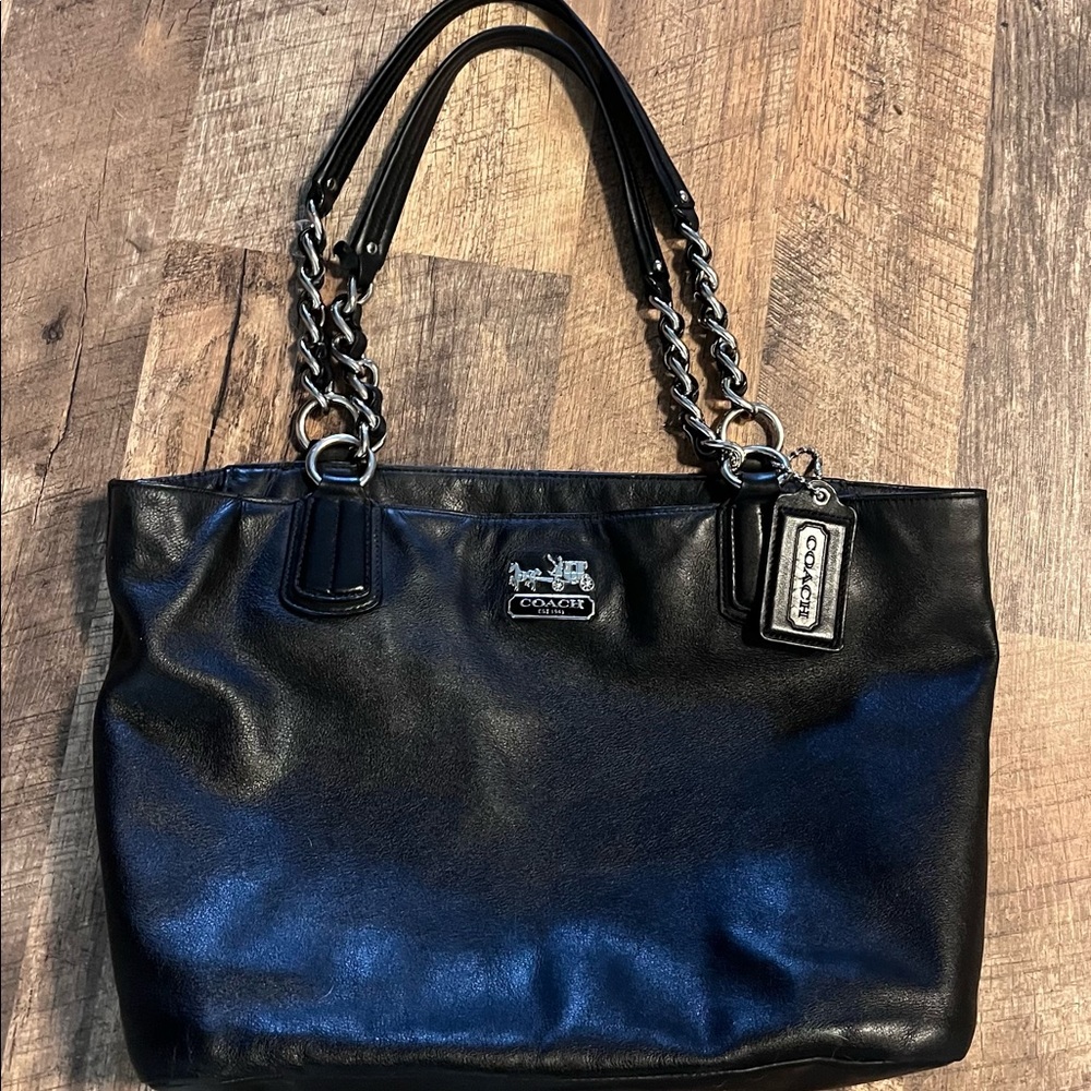 Authentic Coach Leather Handbag